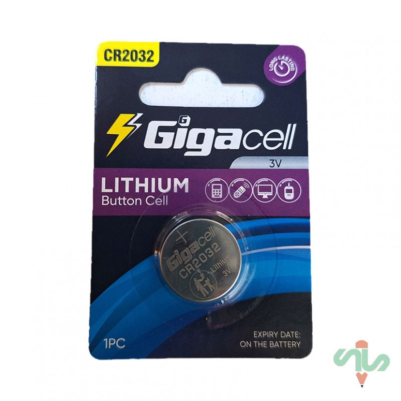 باتری گیگاسل سکه‌ای CR2032