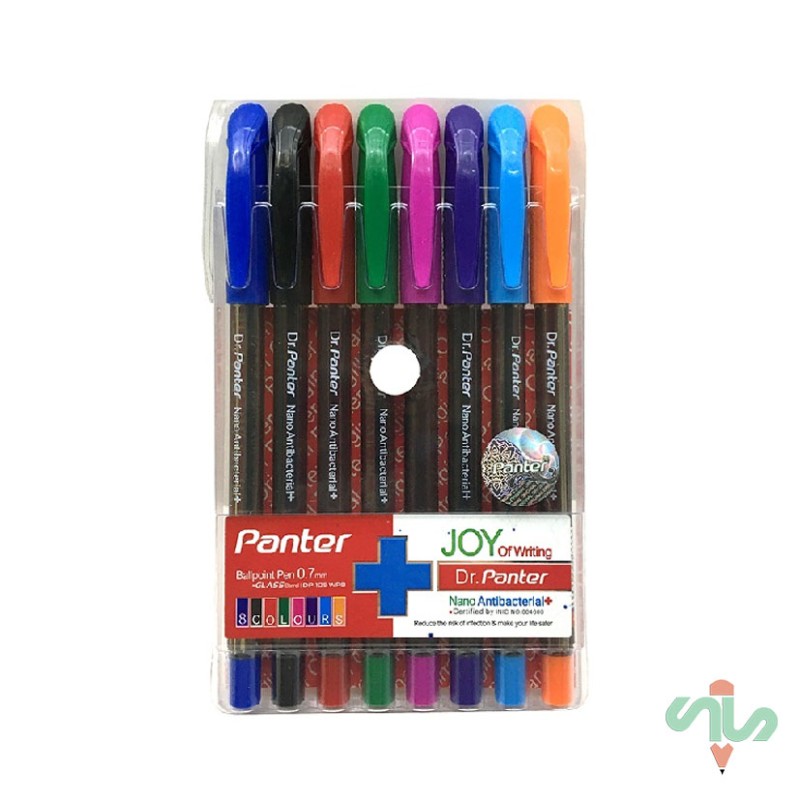 خودکار 8 رنگ دکتر پنتر نانو آنتی باکتریال 0.7 میلی متر