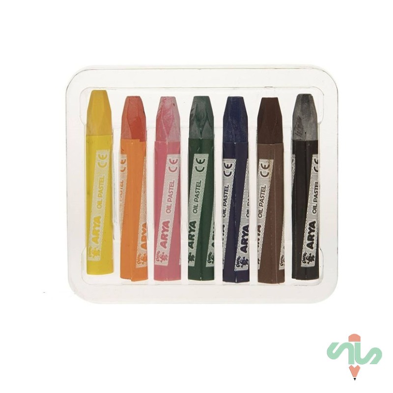 پاستل روغنی آریا  6عددی