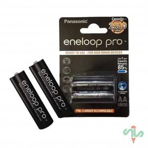 باتری قلمی قابل شارژ پاناسونیک مدل Eneloop Pro