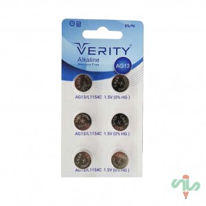 باتری سکه ای آلکالاین AG13 /LR44