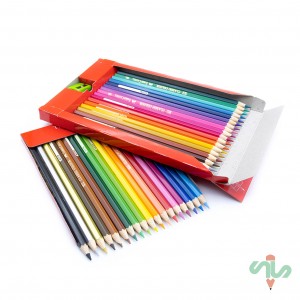 مداد رنگی 36 رنگ جعبه مقوایی کلاسیک فابرکاستل