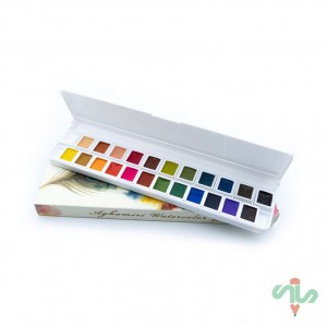 آبرنگ 24 رنگ آرتیست آقامیری