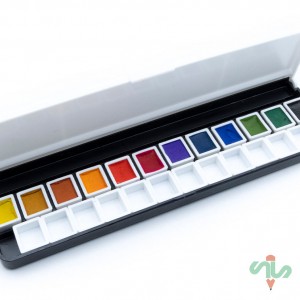 آبرنگ 12 رنگ آرتیست آقامیری