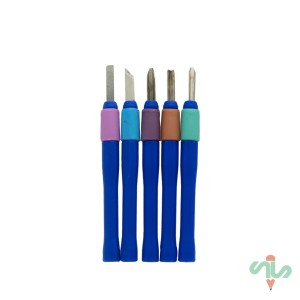 مغار 5 عددی دسته پلاستیکی طرح ساکورا ایرانی