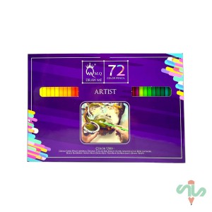 مدادرنگی 72 رنگ ( مقوایی ) حرفه ای ام کیو