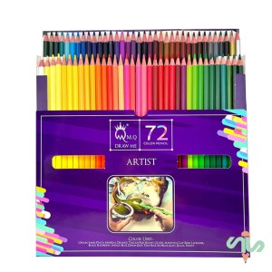 مدادرنگی 72 رنگ ( مقوایی ) حرفه ای ام کیو