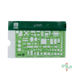 شابلون مبلمان 1/100 فابل