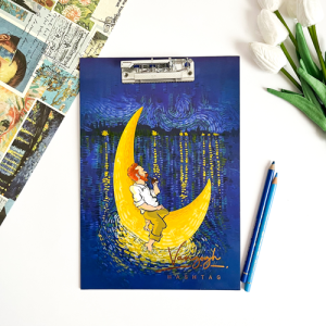 تخته شاسی فانتزی سایز A4 ونگوگ هشتگ کد 113