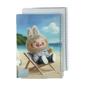 دفتر خط دار 100 برگ سیمی طرح لبوبو