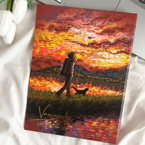 دفتر کلاسور ونگوگ 100 برگ 26 حلقه قفل فلزی هشتگ