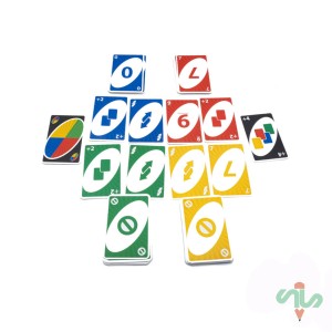 بازی اونو صادراتی 60 کارت 97001 بردیا