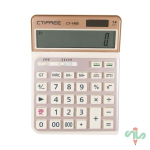 ماشین حساب رنگی مدل Ctifree‎ CT-140E