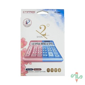 ماشین حساب رنگی مدل Ctifree‎ CT-140E