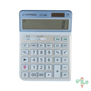 ماشین حساب رنگی مدل Ctifree‎ CT-140E