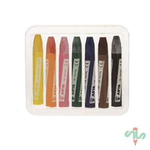 پاستل روغنی آریا  6عددی