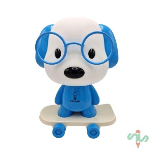 چراغ خواب اتاق کودک هولوپو مدل سگ اسکیت‌ سوار