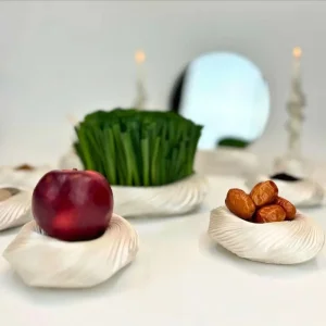 مجموعه ظروف هفت سین 11 پارچه گیسوم