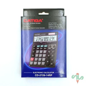 ماشین حساب 14 رقمی کاتیگا CATIGA : CD -2729-14RP