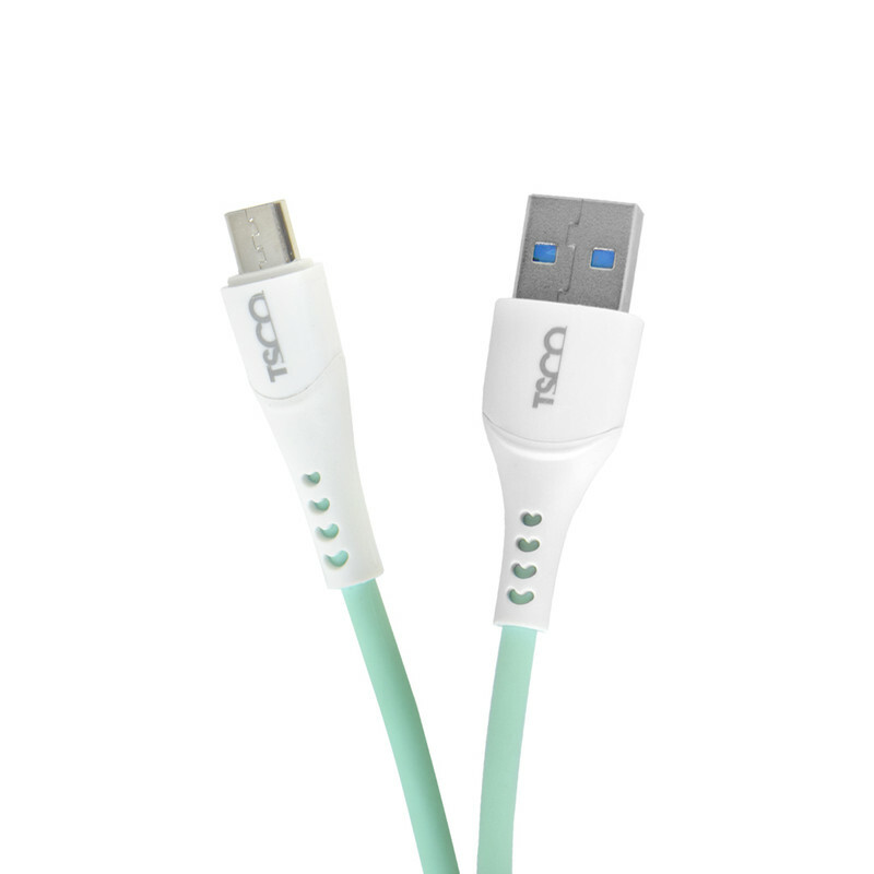 کابل تبدیل USB به microUSB تسکو مدل TCA 450 طول 1 متر