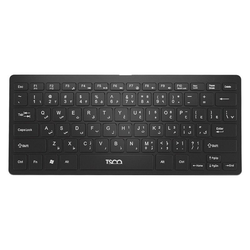 کیبورد تسکو مدل TK 8044، سوییچ ممبران، Tenkeyless