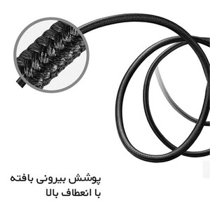 کابل تبدیل USB به USB-C بیاند مدل BUC-301 FAST CHARGE طول 1 متر