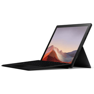 تبلت استوک مایکروسافت مدل Surface Pro 7 Plus-i5 ظرفیت 256 گیگابایت و 8 گیگابایت رم به همراه کیبورد Black Type Cover