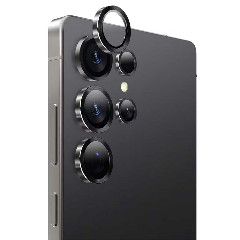 شیشه محافظ لنز دوربین سامسونگ Galaxy S25 Ultra گرین‌لاین