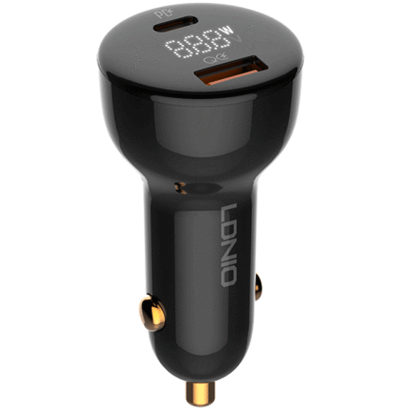 شارژر موبایل خودرویی تایپ سی 30 وات الدنیو