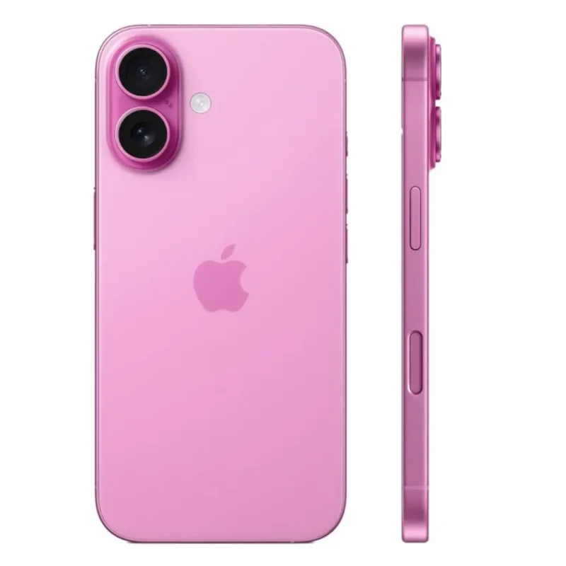 گوشی موبایل اپل iPhone 16 رنگ صورتی (pink) حافظه ۱۲۸ گیگ  باطری 100 سایکسل 74 باکد - کارکرده