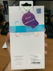 قاب گوشی آیفون 16 طرح سگ با عینک و گردنبند واقعی نیمی IP16-02