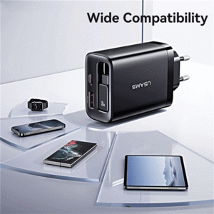 قیمت آداپتور تایپ سی و یو اس بی با کابل تایپ سی 30 وات