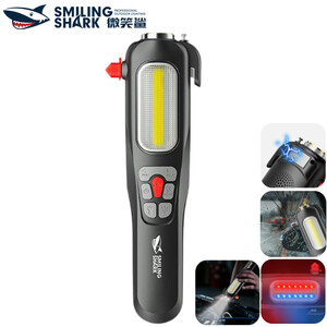 چراغ قوه شارژی و پاوربانک اسمایلینگ شارک YJD291