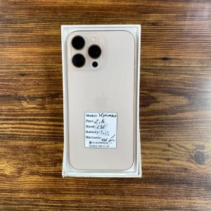 گوشی آیفون 16 پرومکس (zaa) صحرایی | حافظه 256 گیگابایت  دوسیم (با ریجستر) باطری  %100 (کارکرده درحدنو ) + ویدیو