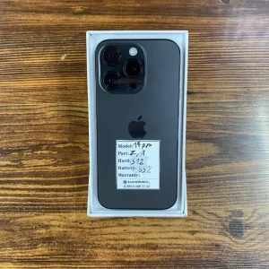 گوشی آیفون 14 پرو (zaa) خاکستری | حافظه 512 گیگابایت  دوسیم (با ریجستر) باطری  %85 (کارکرده درحدنو ) + ویدیو