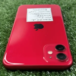 گوشی آیفون 11 نرمال قرمز (Ja) | حافظه 128 گیگابایت تک سیم باطری %100 (کارکرده )