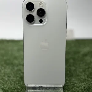 گوشی آیفون 15 پرومکس نچرال (ZAA) | حافظه 512 گیگابایت دوسیم  باطری %91 با ریجستر (کارکرده )