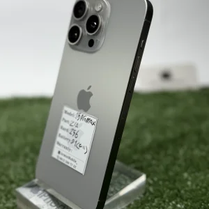 گوشی آیفون 15 پرومکس نچرال (ZAA) | حافظه 512 گیگابایت دوسیم  باطری %91 با ریجستر (کارکرده )