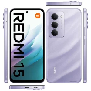 گوشی شیائومی مدل Redmi 15 4G دو سیم کارت ظرفیت 256 گیگابایت و رم 8 گیگابایت (مشکی)