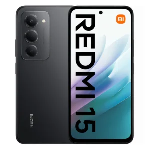 گوشی شیائومی مدل Redmi 15 4G دو سیم کارت ظرفیت 256 گیگابایت و رم 8 گیگابایت (مشکی)