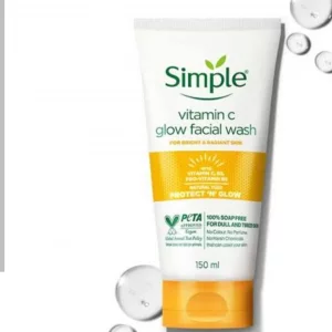 ژل شستشوی صورت ویتامین c سیمپل