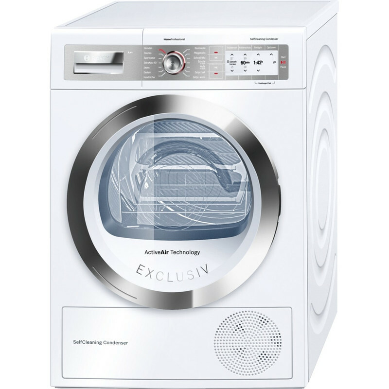 خشک کن بوش مدل WTY87782 ظرفیت 9 کیلوگرم