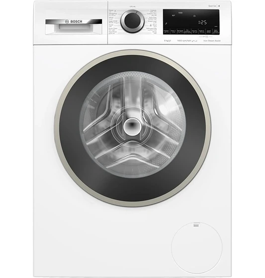 ماشین لباسشویی بوش مدل WGA14400GC ظرفیت ۹ کیلوگرم با موتور EcoSilence Drive