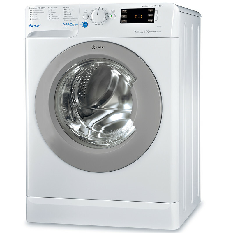 ماشین لباسشویی ایندزیت مدل bwe 101484 XW SSS IT ظرفیت 10 کیلوگرم