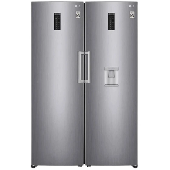 یخچال فریزر دوقلو ال جی مدل F411-B414 ظرفیت ۴۰ فوت استیل