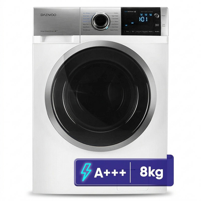 ماشین لباسشویی 8 کیلوگرم اتوماتیک دوو مدل LM-850WS