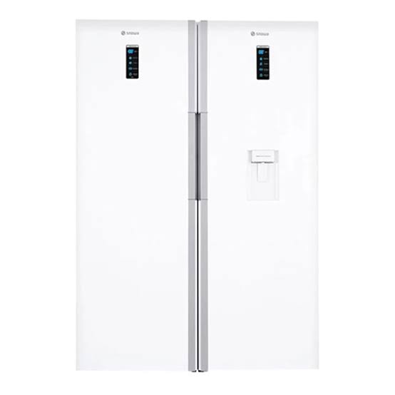 یخچال و فریزر دوقلو 38 فوت اسنوا مدل SRDi/SFDi-M211GW