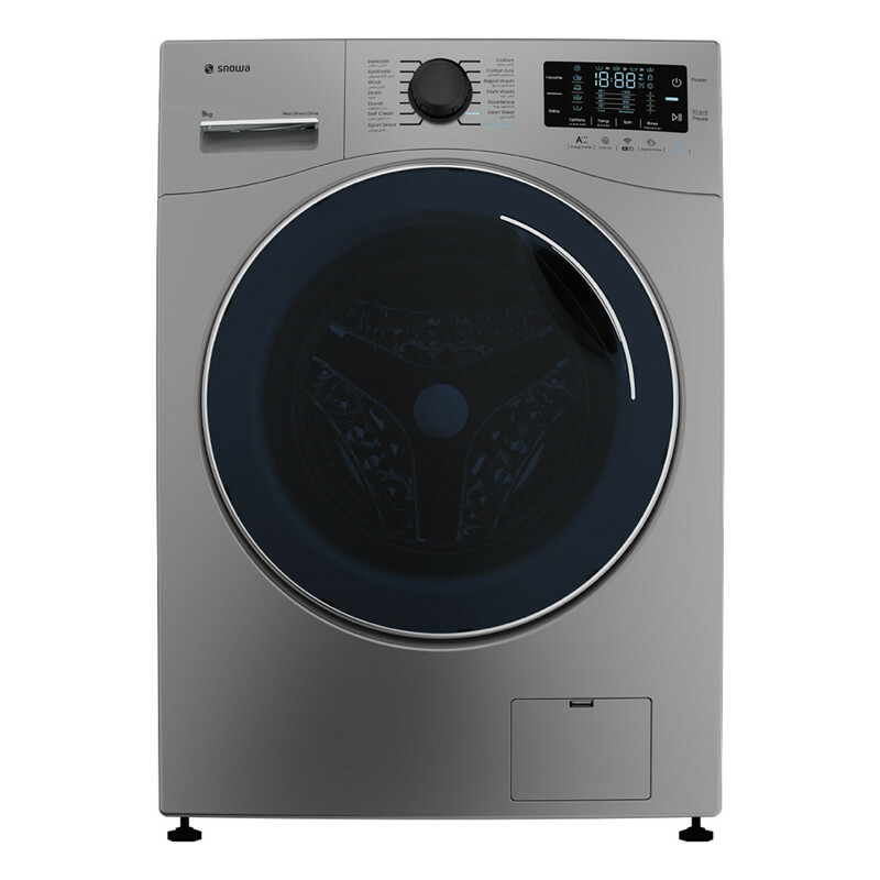 ماشین لباسشویی 9 کیلوگرم اتوماتیک اسنوا مدل SNW-9050S