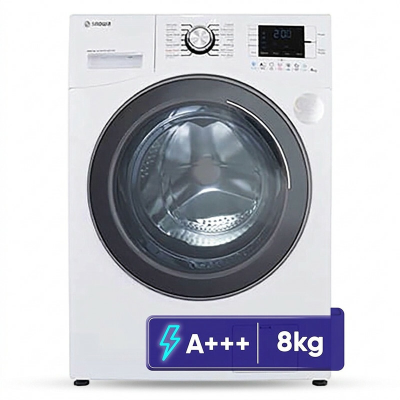 ماشین لباسشویی 8 کیلوگرم اتوماتیک اسنوا مدل SWM-D80W
