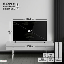 تلویزیون  هوشمند سونی مدل KD-55X85L